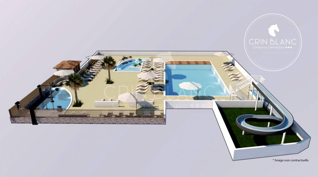 Rénovation du parc aquatique d’un camping familial en Camargue