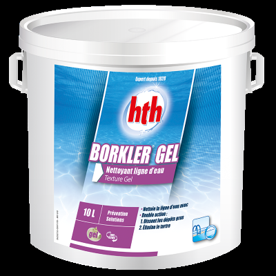 HTH BORKLER GEL - Nettoyant ligne d'eau